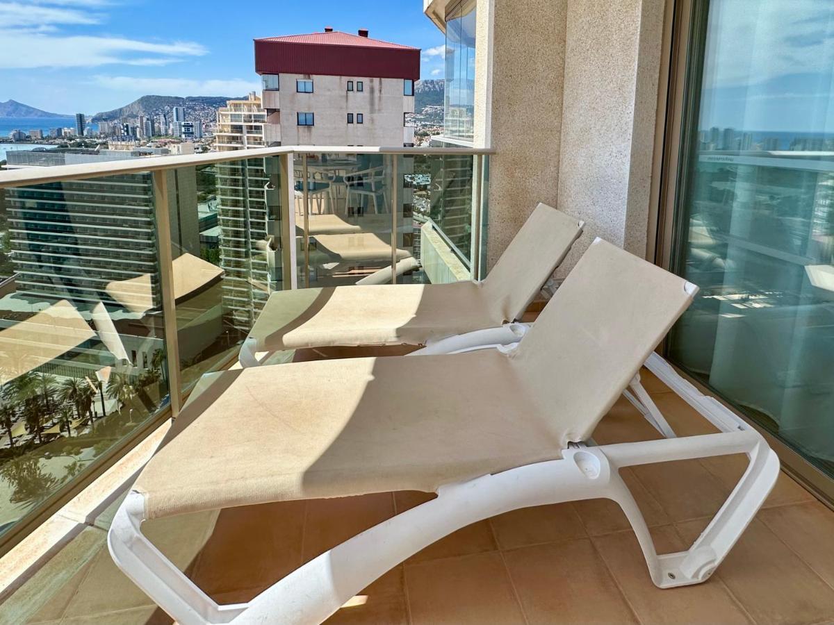 Clubrent - Esmeralda Suites 21º Piso Calpe Luaran gambar
