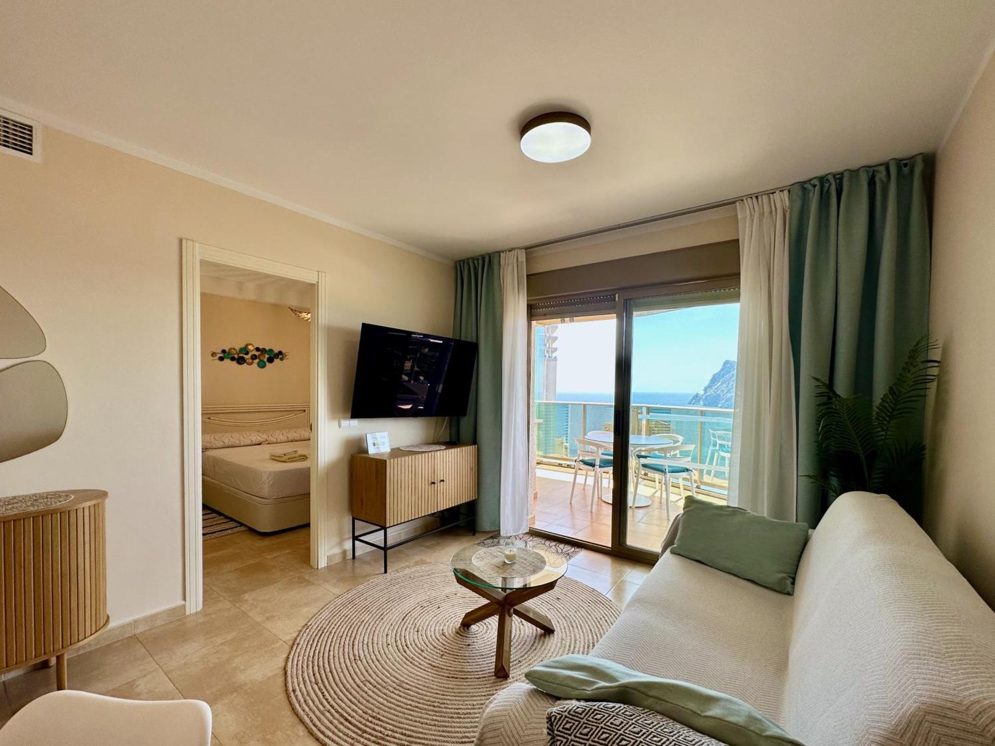 Clubrent - Esmeralda Suites 21º Piso Calpe Luaran gambar